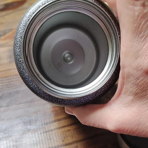 Thermos Silver and Black Insulated Bottle - Picture 3 of 7